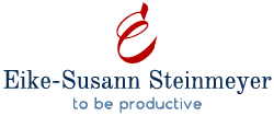 Eike-Susann Steinmeyer – to be productive Logo